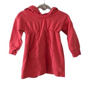 Old Navy Baby Girls Coral Lightweight Cinched Waist Hoodie | 12M